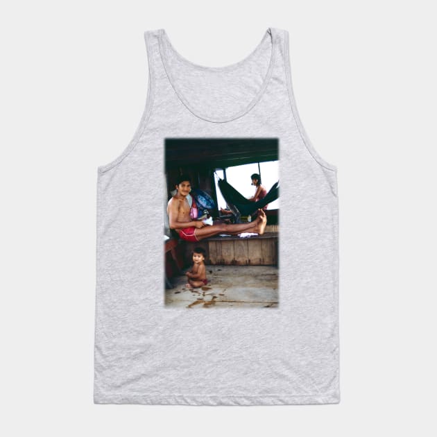 The Amazon Indian Houseboat Tank Top by JonDelorme